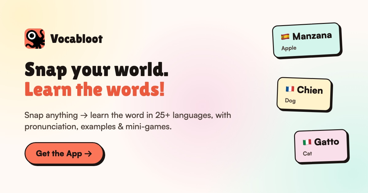 vocabloot screenshot 1